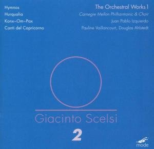 Orchestral Works 2: Hymnos / Hurqualia / Konx - Scelsi / Izquierdo / Carnegie Mellon Philharmonic - Musiikki - MODE - 0764593009528 - tiistai 27. helmikuuta 2001