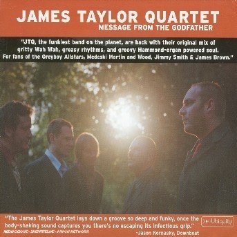 Cover for James -quartet- Taylor · Message from the Godfathe (CD) (2017)