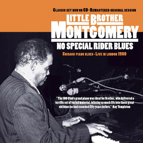 No Special Rider Blues - Little Brother Montgomery - Musikk - JSP - 0788065302528 - 10. februar 2023