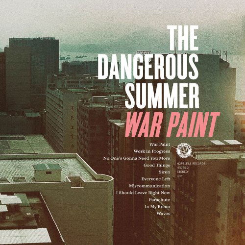 Cover for Dangerous Summer · War Paint (CD) [Digipak] (2011)