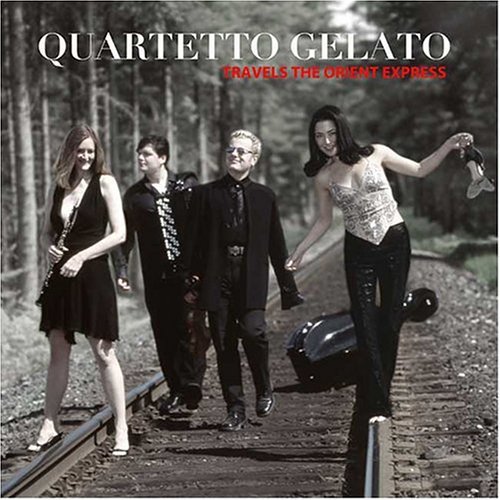 Cover for Quartetto Gelato · Travels the Orient Express (CD) (2014)