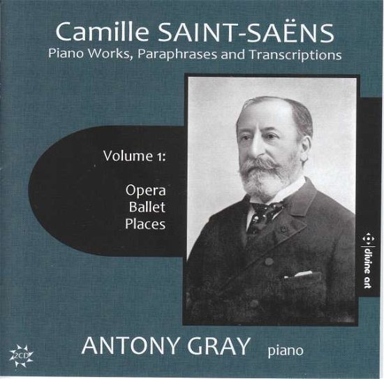 Cover for Gray · Camille Saint-Saens: Piano Works. Paraphrases And Transcriptons. Vol. 1 (CD) (2022)