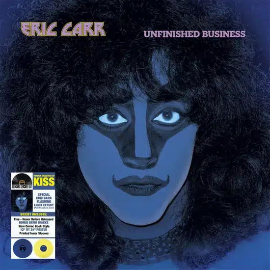 Cover for Eric Carr · Unfinished Business: The Deluxe Editon Boxset (LP) [RSD 2024 Coloured edition] (2024)