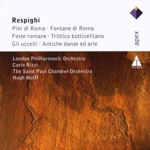 Cover for Respighi · Roman Trilogy (CD)