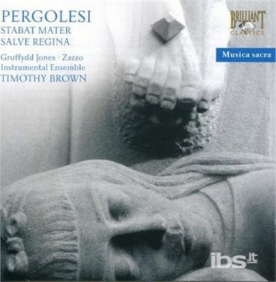Cover for Pergolesi / Jones / Zazzo / Brown · Stabat Mater (CD) (2009)