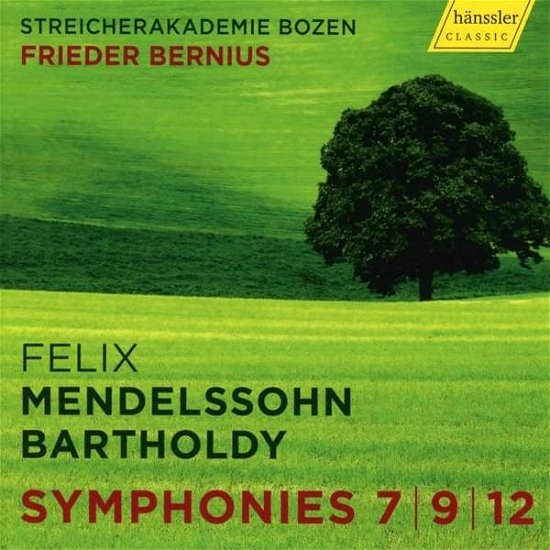 Symphonies 7 - Bartholdy / Bozen - Music - HANSSLER - 0881488170528 - August 17, 2018