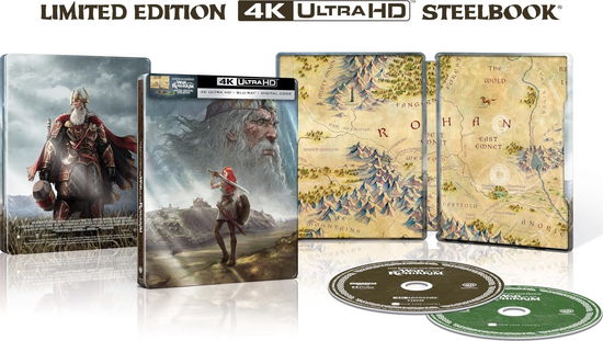 Cover for Lord of the Rings: the War of the Rohirrim (4K Ultra HD) [Steelbook edition] (2025)