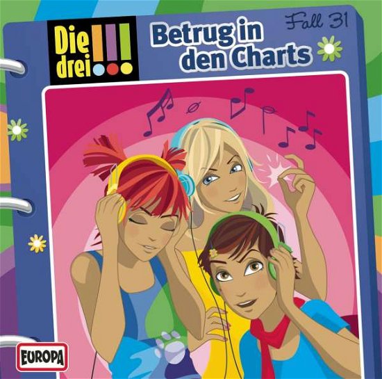 Cover for Die Drei !!! · 031/betrug in den Charts (CD) (2014)