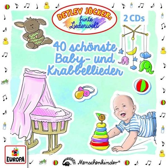 Cover for Detlev Jöcker · 40 Schönste Baby-und Krabbellieder (CD) (2020)