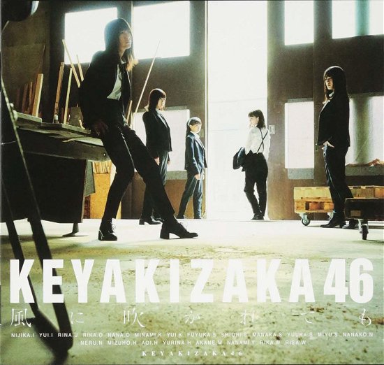 Cover for Keyakizaka46 · Kaze Ni Fukaretemo: Deluxe Version C (CD) (2018)