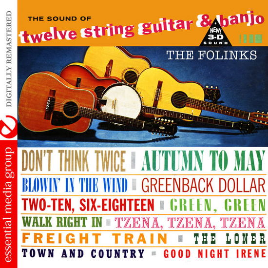 Cover for Folkniks · Sound Of Twelve String Guitar &amp; Banjo-Folkniks (CD) [Remastered edition] (2011)