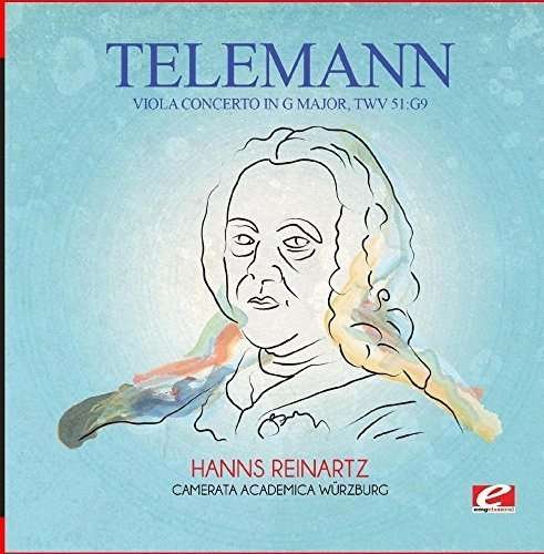 Cover for Telemann · Viola Concerto In G Major Twv 51:G9-Telemann (CD) [Remastered edition] (2015)