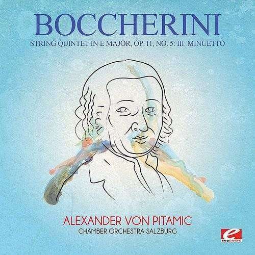 Cover for Boccherini · String Quintet In E Major Op 11 No 5 (CD) [Remastered edition] (2016)