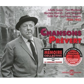 Cover for Piaf; Gauty; Montand; Dietrich; Prevert · Chansons De Jacques Prevert 19 (CD) (2017)