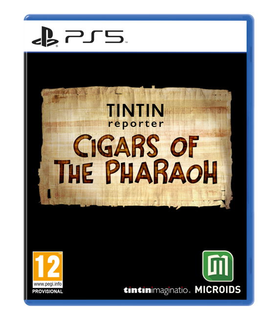 Cover for Microids France · Ps5 Tintin Reporter: Cigars Of The Pharaoh Limited Edition (GAME)