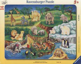 Cover for Ravensburger · Zoobesuch (puzz)6052 (MERCH)