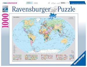 Cover for Ravensburger · Puzzel 1000 stukjes Politieke wereldkaart (N/A)
