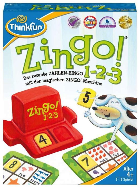 Cover for Think Fun · 76352 - Zingo 1-2-3 - Das Rasante Zahlen-bingo - Deutsch (MERCH) (2019)