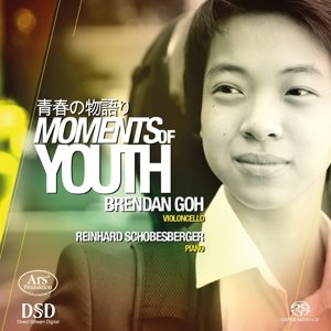 Cover for Goh, Brendan / Schobesberger, Reinhard · Moments of youth ARS Production Klassisk (SACD) (2014)