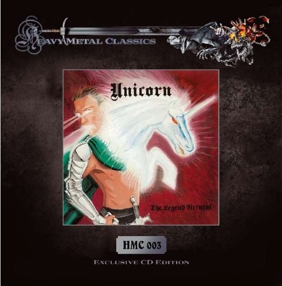 Cover for Unicorn · The Legend Returns (CD) (2014)
