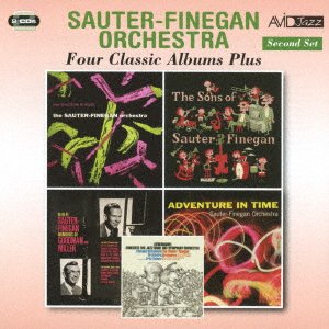 Cover for Sauter-finegan Orchestra · =-four Classic Albums- New Directions in Music / the Sons of Sauter Fineg (CD) [Japan Import edition] (2017)