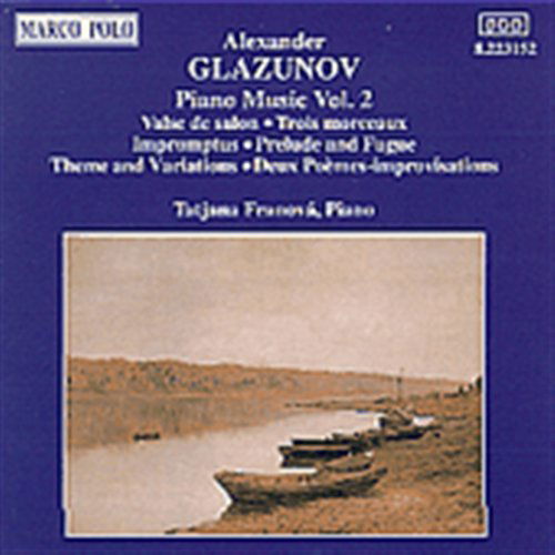 PIANO MUSIC VOL. 2 *s* - Alexander Glazunov - Muzyka - Marco Polo - 4891030231528 - 2 czerwca 1993