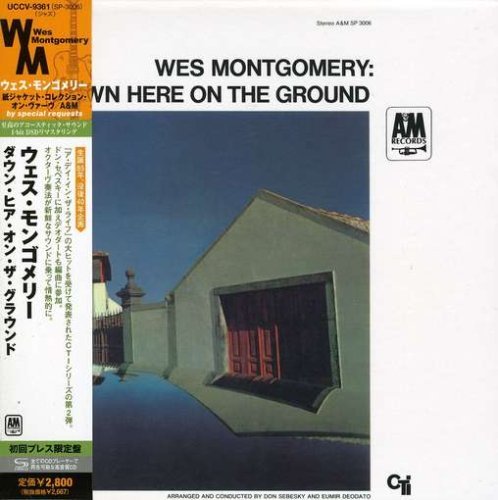 Cover for Wes Montgomery · Down Here On The Ground (CD) [Limited edition] (2008)