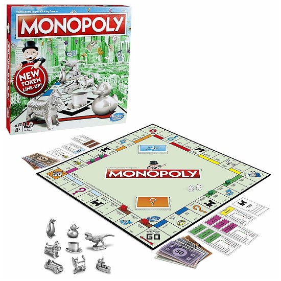 Monopoly Classic use 110741 2022 stock - Hasbro - Brætspil - Hasbro - 5010993411528 - 