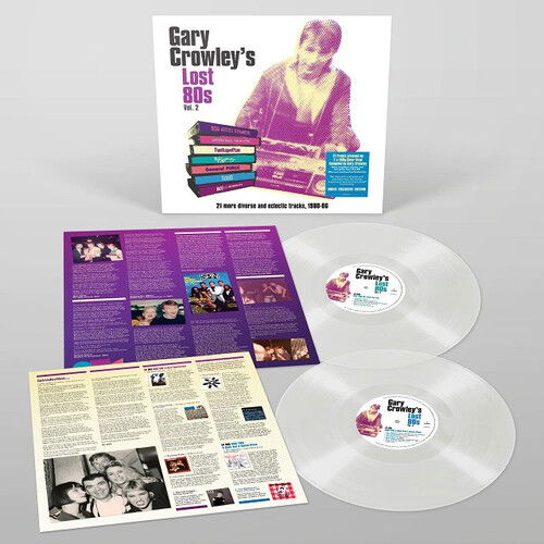 Gary Crowley - Lost 80s 2 (Clear Vinyl) (LP) (2021)