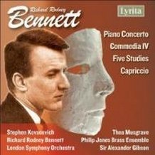 Cover for Bennett / Kovacevich / London Sym Orch / Gibson · Piano Concerto &amp; Other Works (CD) (2008)