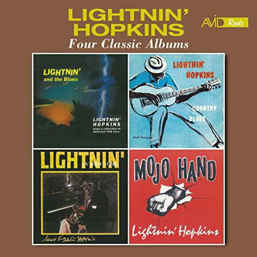 Four Classic Albums - Lightnin Hopkins - Musiikki - AVID - 5022810322528 - perjantai 4. marraskuuta 2016