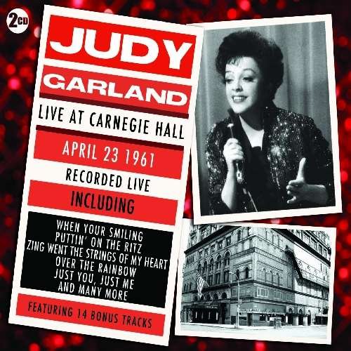 Cover for Judy Garland · Live at Carnegie Hall 1961 (CD) (2016)