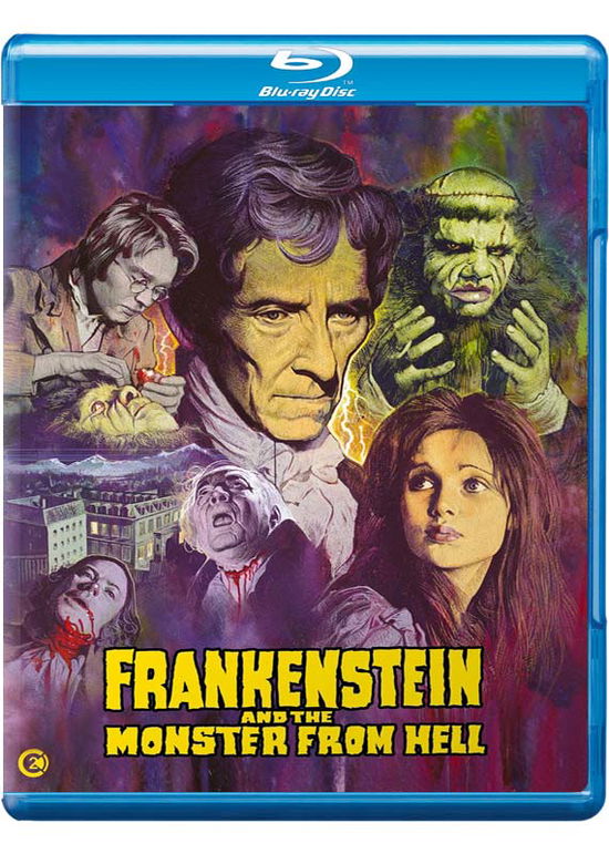 Cover for Terence Fisher · Frankenstein And The Monster From Hell Limited Edition (Blu-Ray) [Limited edition] (2022)