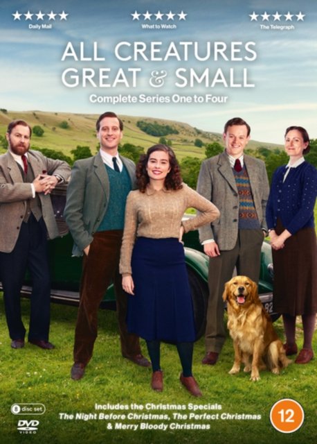 All Creatures Great and Small Series 1 to 4 (2020-2023) - All Creatures Great and Small S14 - Movies - Acorn Media - 5036193037528 - December 11, 2023