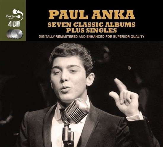 7 Classic Albums Plus - Paul Anka - Musikk - REAL GONE MUSIC - 5036408168528 - 24. juli 2014