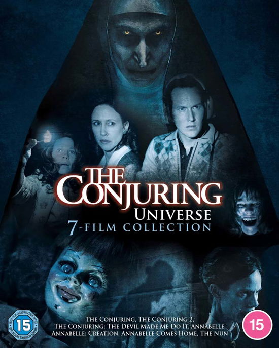 The Conjuring 7 Film Collection - Conjuring Universe Coll. 7pk DVD - Film - Warner Bros - 5051892234528 - 6. september 2021