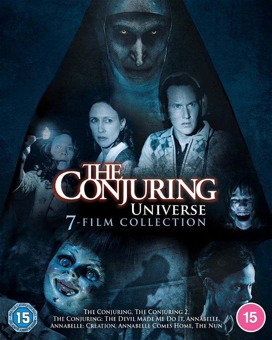 Cover for Conjuring Universe Coll. 7pk DVD · The Conjuring 7 Film Collection (DVD) (2021)