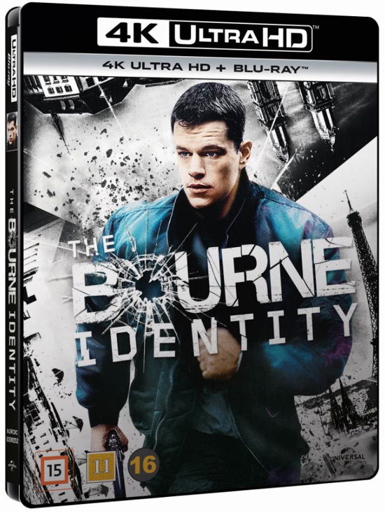 Cover for Matt Damon · The Bourne Identity (4K UHD + Blu-ray) (2016)