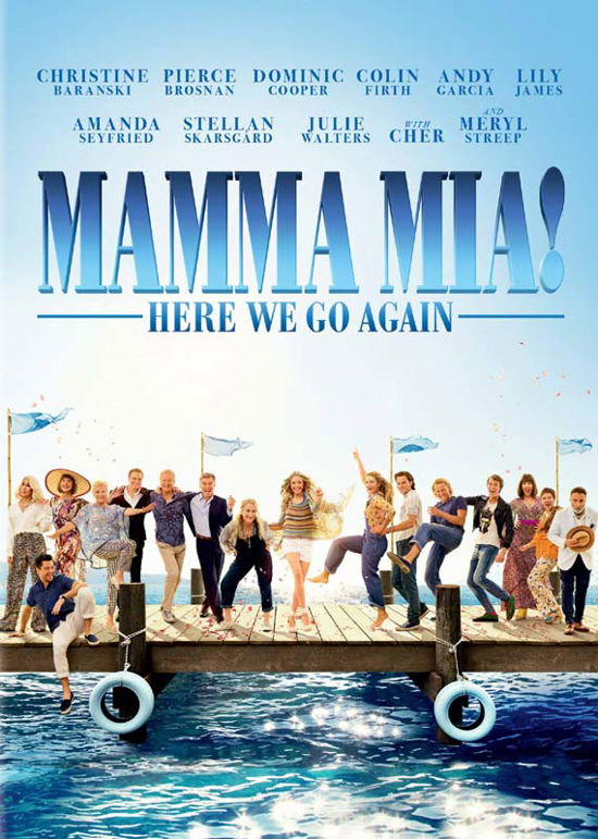 Cover for Mamma Mia! Here We Go Again · Mamma Mia - Here We Go Again (DVD) (2018)