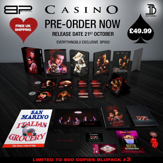 Casino Uhd · Casino (4K UHD Blu-ray) (2019)