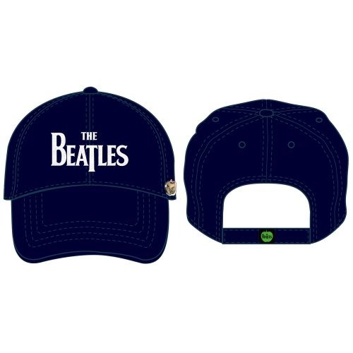 Cover for The Beatles · Navy Distressed Cap with Embroidered Drop T Logo &amp; Side Pin (MERCH) [Mens edition] (2012)