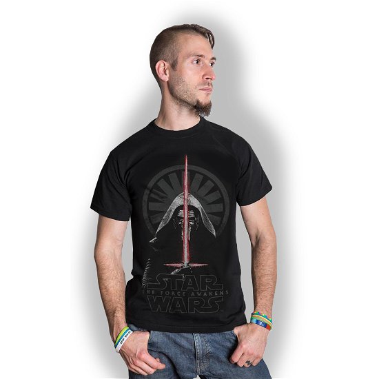 Star Wars Unisex T-Shirt: Episode VII Kylo Ren Shadows - Star Wars - Merchandise - Bravado - 5055979913528 - 
