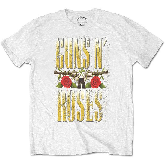 Guns N' Roses Unisex T-Shirt: Big Guns - Guns N' Roses - Produtos - Bravado - 5056170601528 - 
