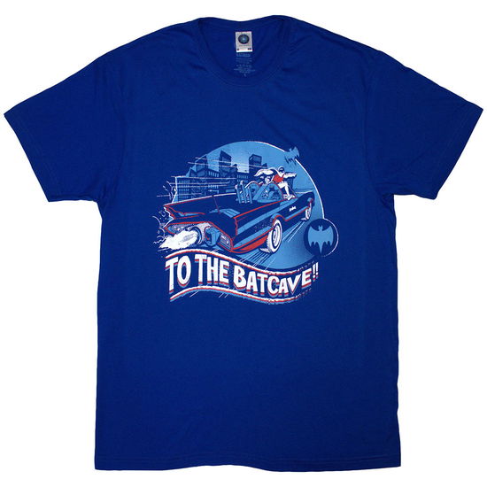 DC Comics Unisex T-Shirt: To The Batcave - DC Comics - Merchandise -  - 5056737279528 - September 13, 2024