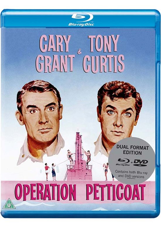 Cover for OPERATION PETTICOAT Eureka Classics Dual Format Bluray  DVD · Operation Petticoat (Blu-ray) (2019)
