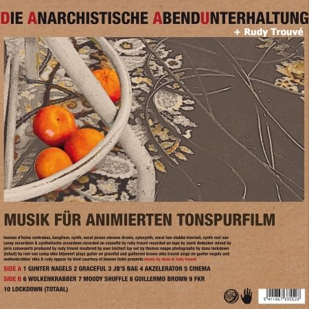 Cover for Die Anarchistische Abendunterhaltung &amp; Rudy Trouve · Musik Fur Animierte Tonspurfilm (LP) (2023)