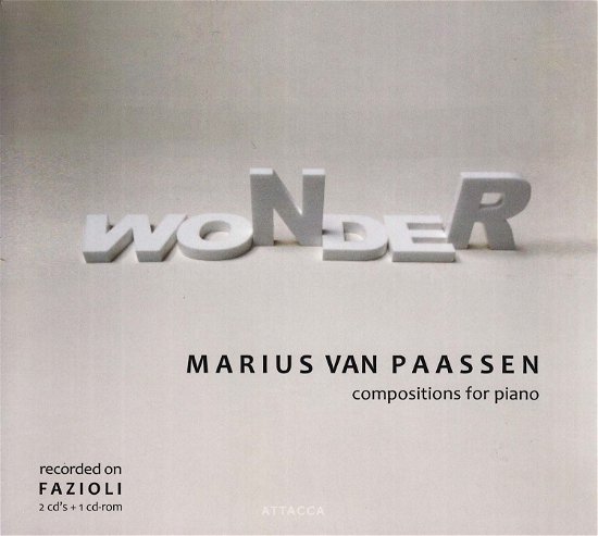 Wonder - Marius Van Paassen - Musik - ATTACCA - 5425008371528 - 1. Oktober 2013