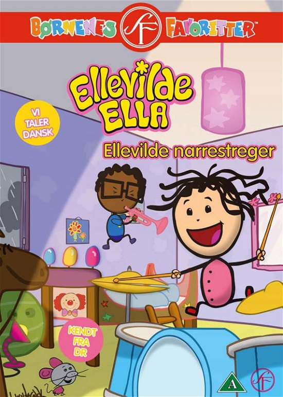 Cover for Ellevilde Ella 2 · Ellevilde Ella 2 - Ellevilde Narrestreger (DVD) (2013)