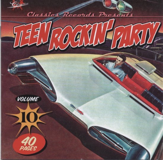 Teen Rockin Party 10 / Various - Teen Rockin Party 10 / Various - Musiikki - CLASSICS - 7340049307528 - maanantai 26. maaliskuuta 2018