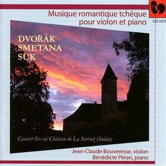 Cover for Bouveresse / Peran · Musique Romantique Tcheque Pour Vio (CD) (2007)